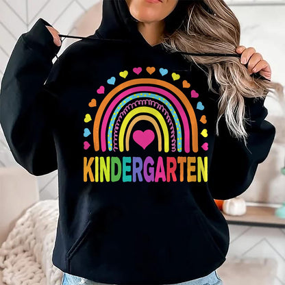 Best Student Shirt, Funny Back To School UnisexT-Shirt/Hoodie/Sweatshirt HLT00 - Kindergarten Rainbow Girls Boys Teacher Team Kinder Squad T-Shirt