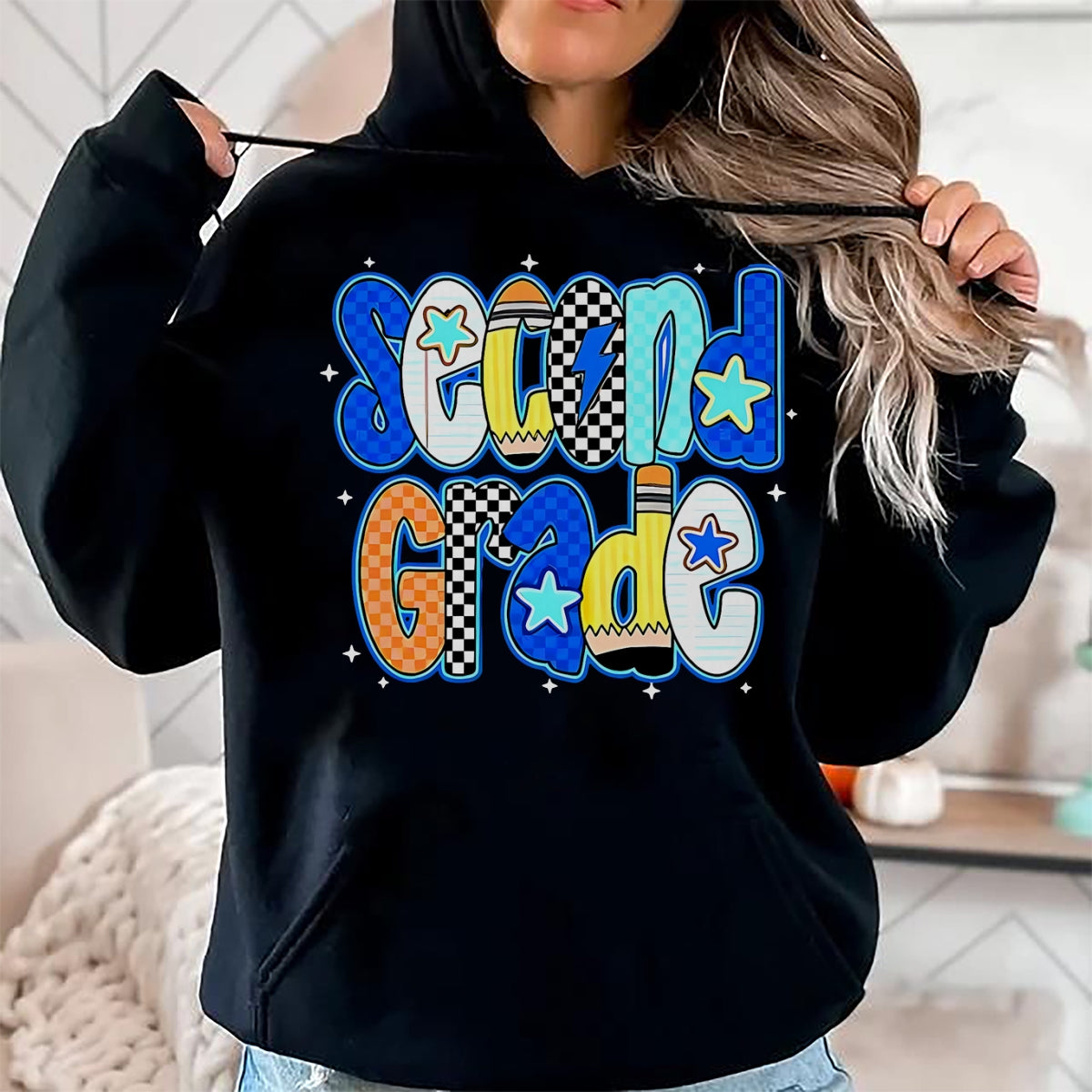 Best Student Shirt, Funny Back To School UnisexT-Shirt/Hoodie/Sweatshirt HLT00 - Back to School Hello Second Grade Team 2nd Grade Boy Girl T-Shirt