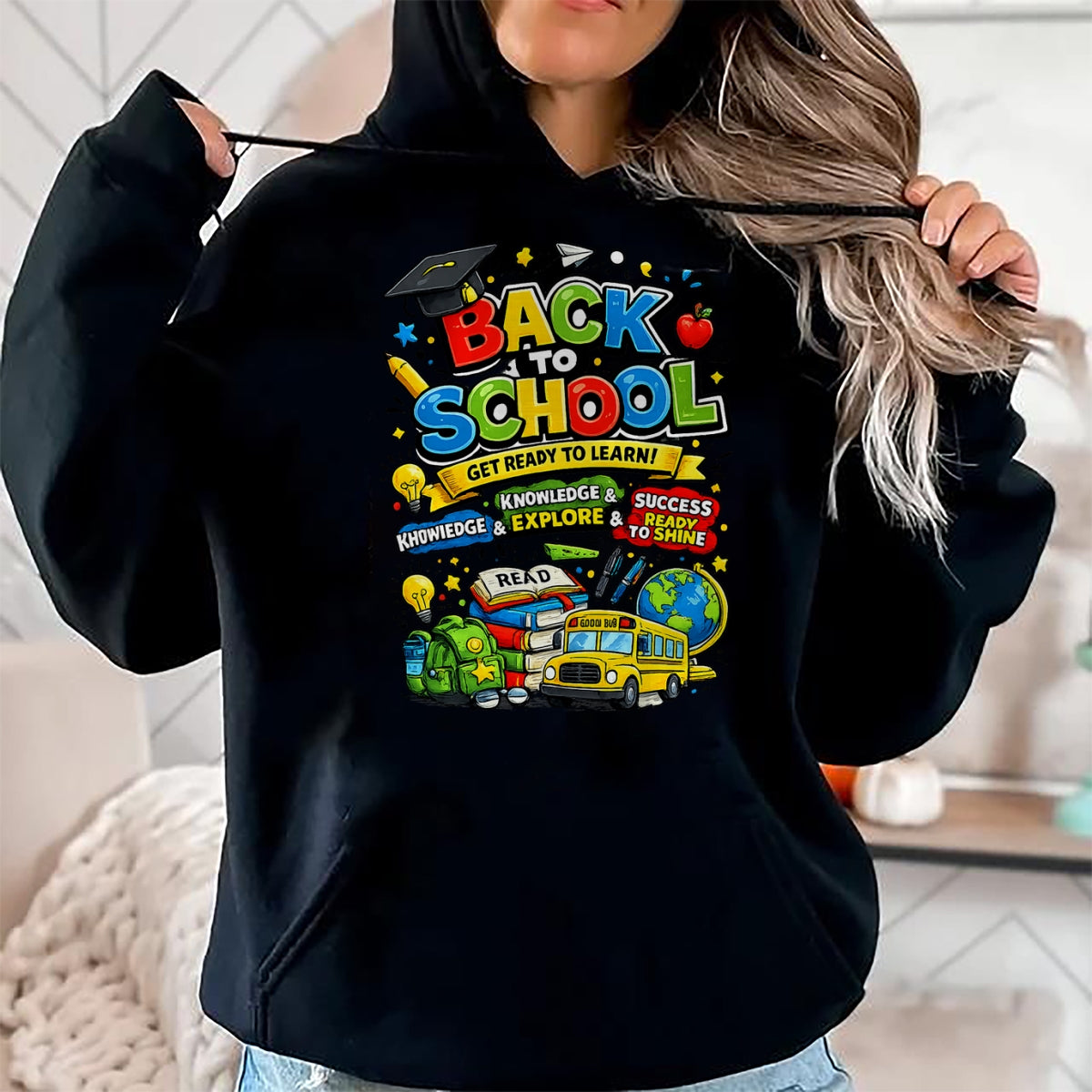 Best Student Shirt, Funny Back To School UnisexT-Shirt/Hoodie/Sweatshirt HLT00 - Back to School Supplies First Day of School Student Teacher T-Shirt
