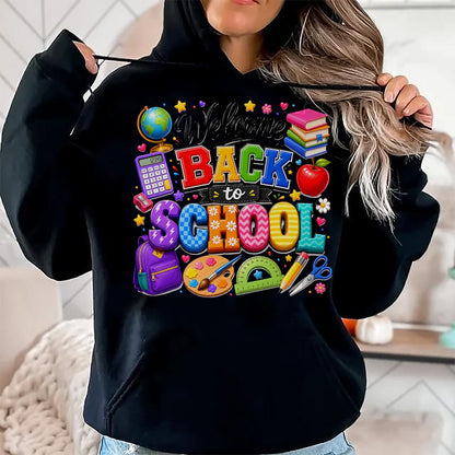Best Student Shirt, Funny Back To School UnisexT-Shirt/Hoodie/Sweatshirt HLT00 - Cute Welcome Back to School Kindergarten Boys Girls T-Shirt