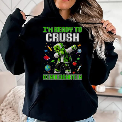 Best Student Shirt, Funny Back To School UnisexT-Shirt/Hoodie/Sweatshirt HLT00 - Back to School Kindergarten Boys Gamer First Day of Kinder T-Shirt
