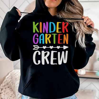 Best Student Shirt, Funny Back To School UnisexT-Shirt/Hoodie/Sweatshirt HLT00 - Kindergarten Crew Shirt Kinder Crew Teacher Boy Girl T-Shirt