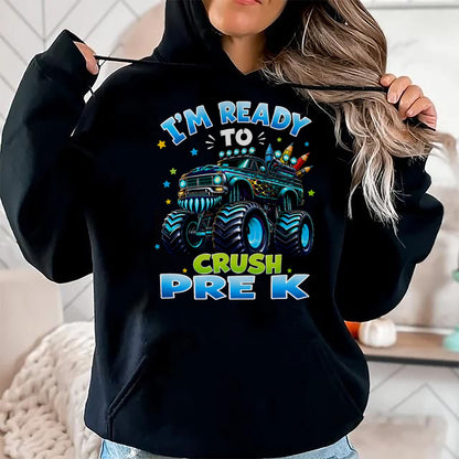 Best Student Shirt, Funny Back To School UnisexT-Shirt/Hoodie/Sweatshirt HLT00 - First Day of Pre K Boys 1st Day of Pre K Back to School T-Shirt