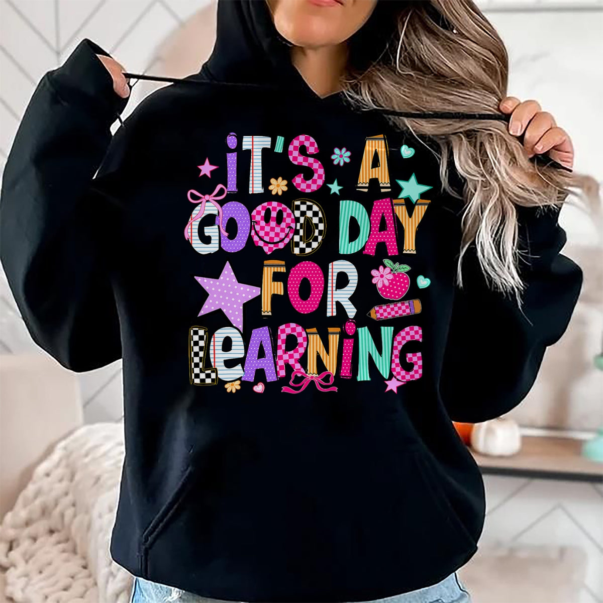 Best Student Shirt, Funny Back To School UnisexT-Shirt/Hoodie/Sweatshirt HLT00 - Its A Good Day for Learning Teacher First Day Back to School T-Shirt