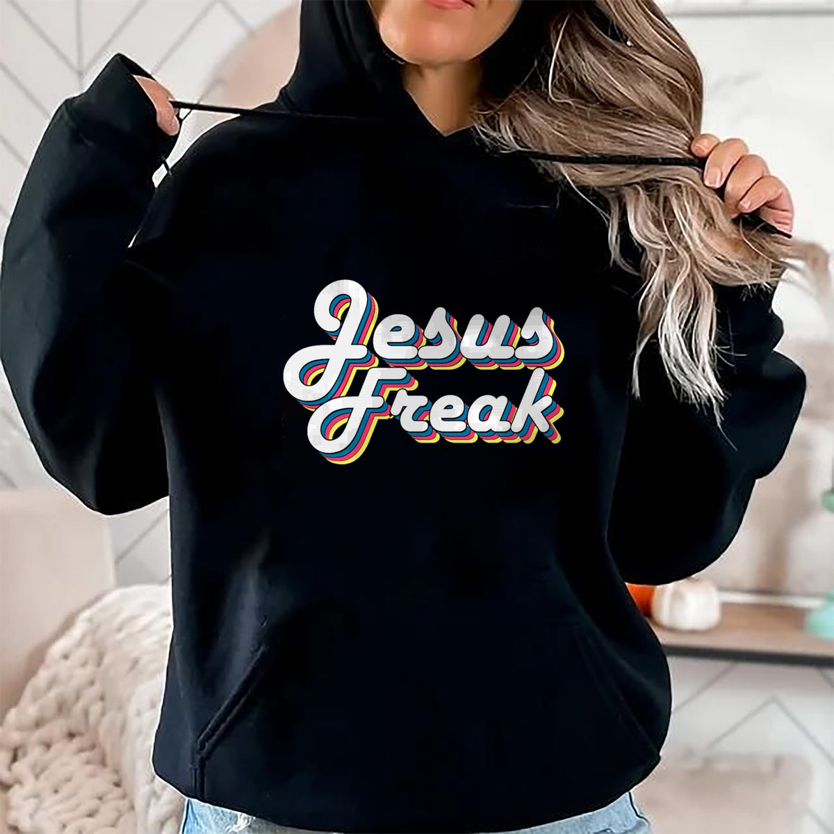 Christian Tee, Christian Faith Unisex T-Shirt/Hoodie/Sweatshirt HLT00 - Devotional Bible Scripture Jesus Freak Christian T-Shirt