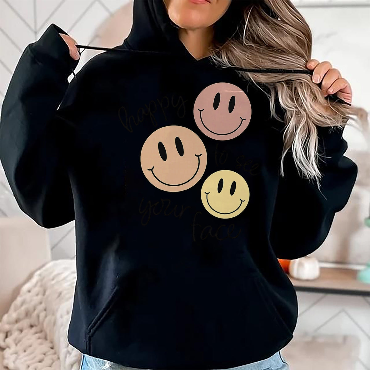 Best Student Shirt, Funny Back To School UnisexT-Shirt/Hoodie/Sweatshirt HLT00 - Happy to See Your Face Smile Back to School Teacher Kids T-Shirt