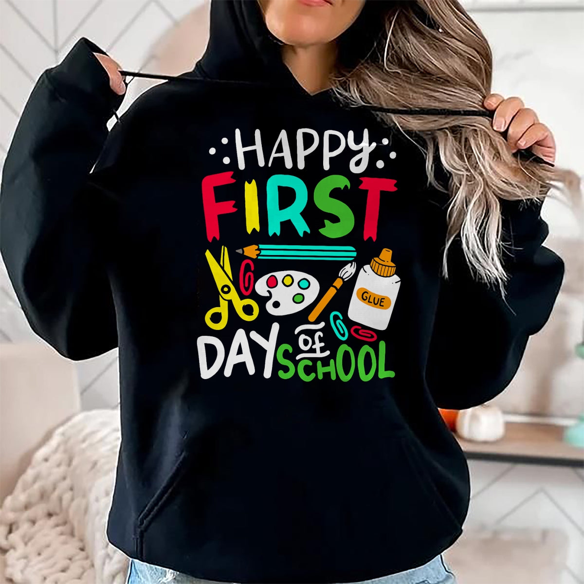 Best Student Shirt, Funny Back To School UnisexT-Shirt/Hoodie/Sweatshirt HLT00 - Happy First Day of School Teacher Back to School Student T-Shirt