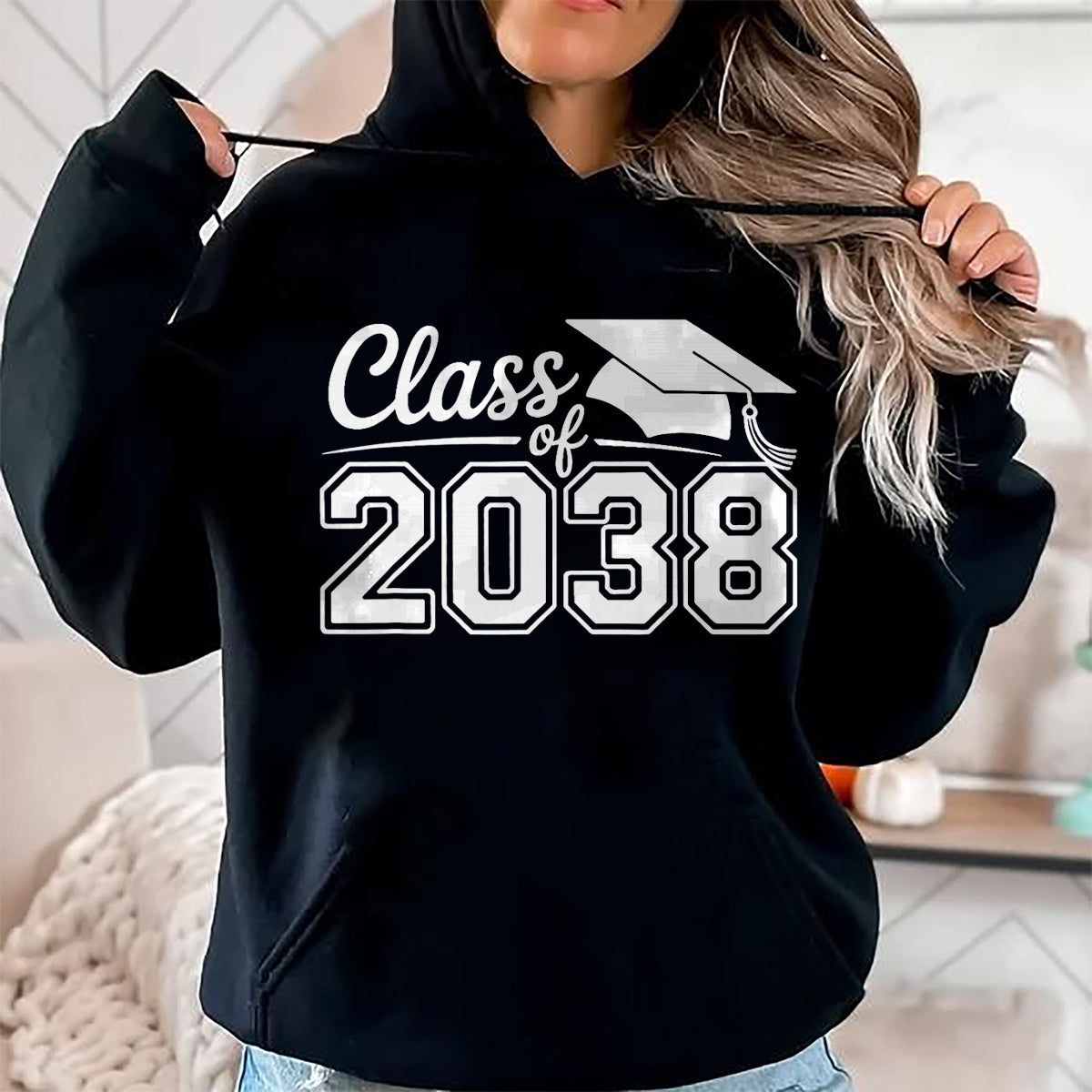 Best Student Shirt, Funny Back To School UnisexT-Shirt/Hoodie/Sweatshirt HLT00 - Class of 2038 Grow with me T-Shirt