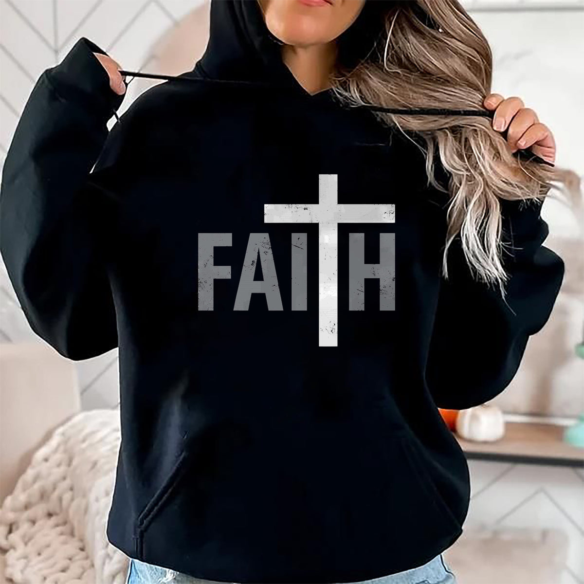 Christian Tee, Christian Faith Unisex T-Shirt/Hoodie/Sweatshirt HLT00 - Funny Christian Christ Religious Women Men Faith Cross T-Shirt
