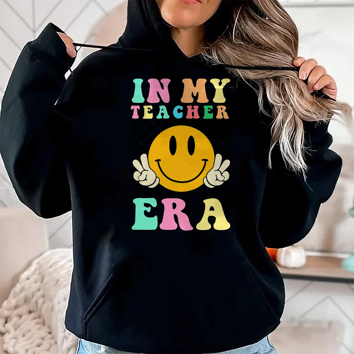 Best Student Shirt, Funny Back To School UnisexT-Shirt/Hoodie/Sweatshirt HLT00 - in My Teacher Era Retro Back to School Teacher Student T-Shirt
