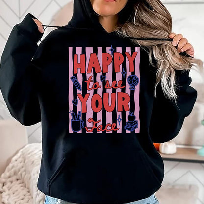 Best Student Shirt, Funny Back To School UnisexT-Shirt/Hoodie/Sweatshirt HLT00 - Happy to See Your Face Teacher Back to School Teachers Kids T-Shirt