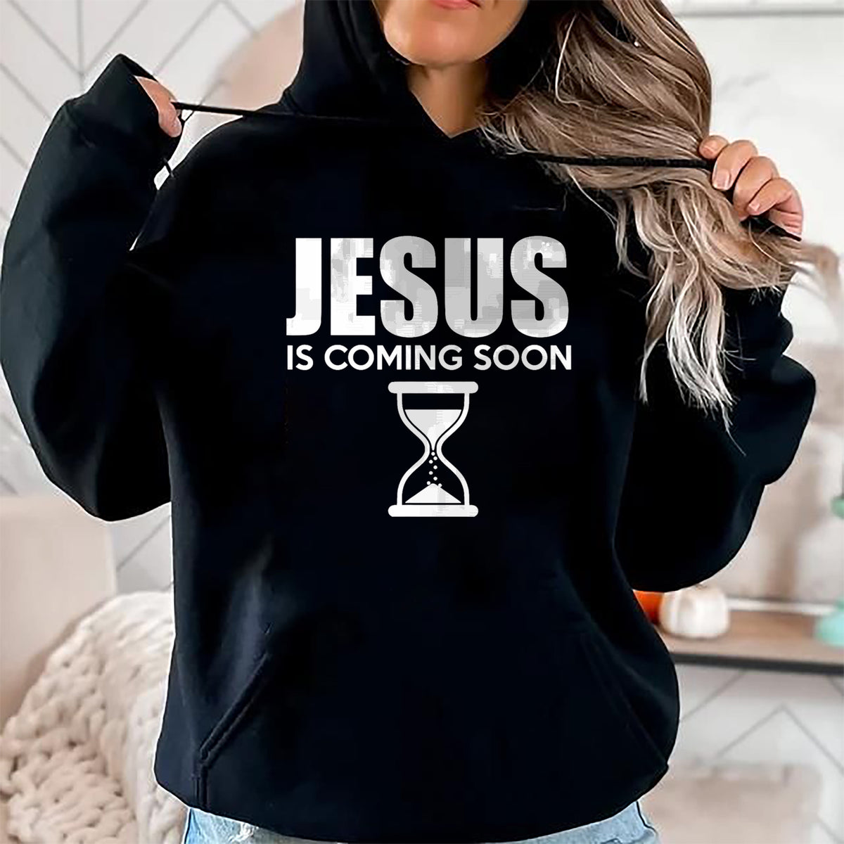 Christian Tee, Christian Faith Unisex T-Shirt/Hoodie/Sweatshirt HLT00 - Jesus Is Coming Soon Countdown til Jesus Christ T-Shirt