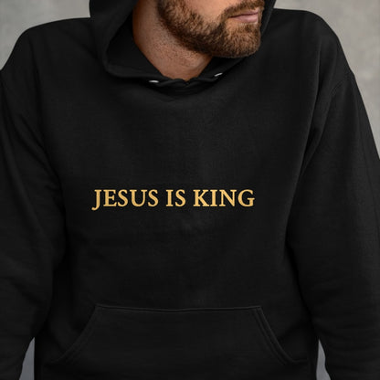 Christian Tee, Christian Faith Unisex T-Shirt/Hoodie/Sweatshirt HLT00 - Jesus is King Christian T-Shirt