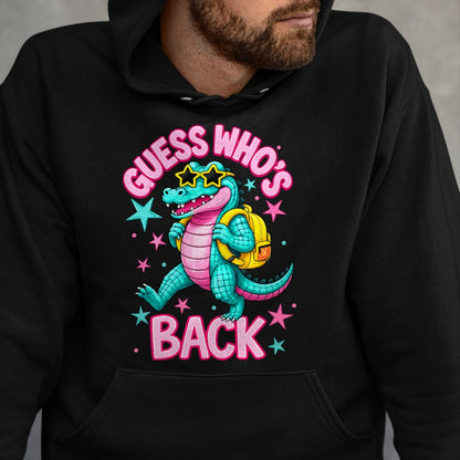 Best Student Shirt, Funny Back To School UnisexT-Shirt/Hoodie/Sweatshirt HLT00 - Guess Who_s Back Alligator Back to School Boy Girl Teacher T-Shirt