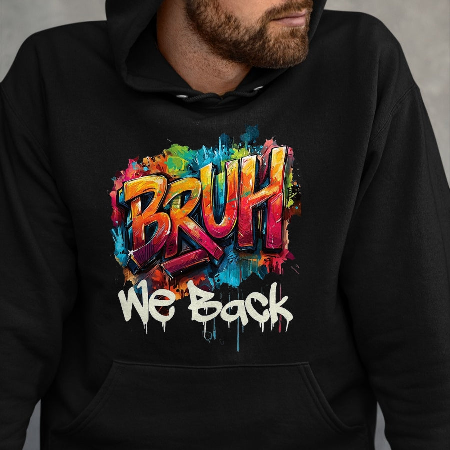 Best Student Shirt, Funny Back To School UnisexT-Shirt/Hoodie/Sweatshirt HLT00 - Bruh We Back to School First Day of Boys Kids Girls Teens T-Shirt, Men, Black, 3X-Large