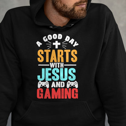 Christian Tee, Christian Faith Unisex T-Shirt/Hoodie/Sweatshirt HLT00 - Funny Christian Jesus Gaming Gift for Christian Gamer T-Shirt