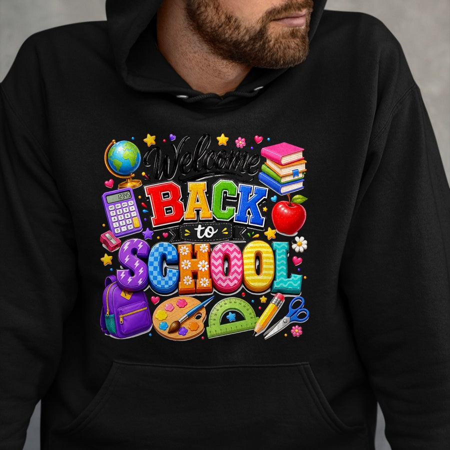 Best Student Shirt, Funny Back To School UnisexT-Shirt/Hoodie/Sweatshirt HLT00 - Cute Welcome Back to School Kindergarten Boys Girls T-Shirt