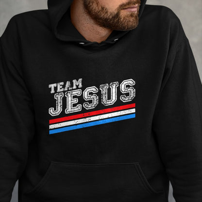 Christian Tee, Christian Faith Unisex T-Shirt/Hoodie/Sweatshirt HLT00 - Christian T-Shirt - Team Jesus - Jesus Shirts T-Shirt