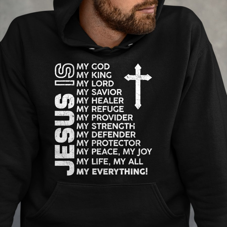 Christian Tee, Christian Faith Unisex T-Shirt/Hoodie/Sweatshirt HLT00 - Christian Men Boys Kids Jesus T-Shirt