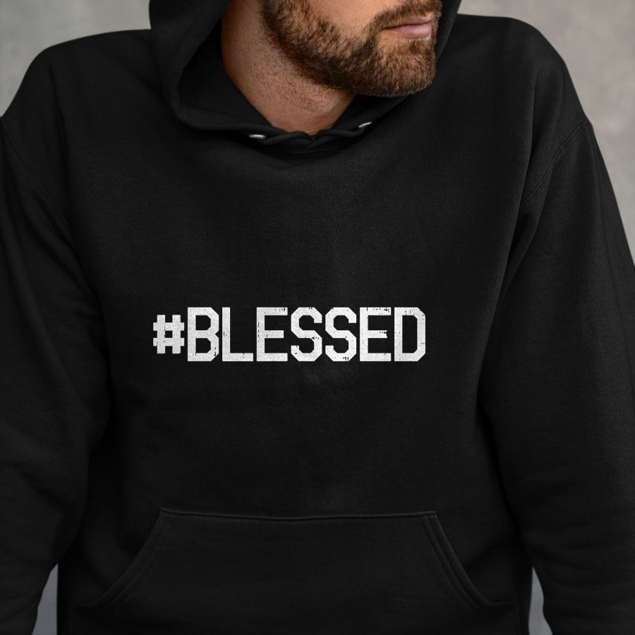 Christian Tee, Christian Faith Unisex T-Shirt/Hoodie/Sweatshirt HLT00 -  Blessed God Jesus Christ Faith Religious Christian Gift T-Shirt