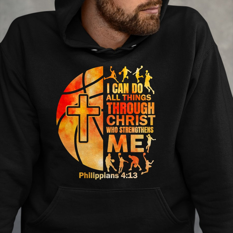 Christian Tee, Christian Faith Unisex T-Shirt/Hoodie/Sweatshirt HLT00 - Christian Basketball Men Youth Boys Religious Bible Verses T-Shirtt (Copy)