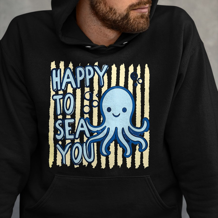 Best Student Shirt, Funny Back To School UnisexT-Shirt/Hoodie/Sweatshirt HLT00 - Happy to Sea You Teacher Sea Animals Back to School T-Shirt