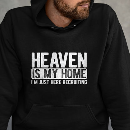 Christian Tee, Christian Faith Unisex T-Shirt/Hoodie/Sweatshirt HLT00 - Heaven Is My Home Christian Religious Jesus T-Shirt