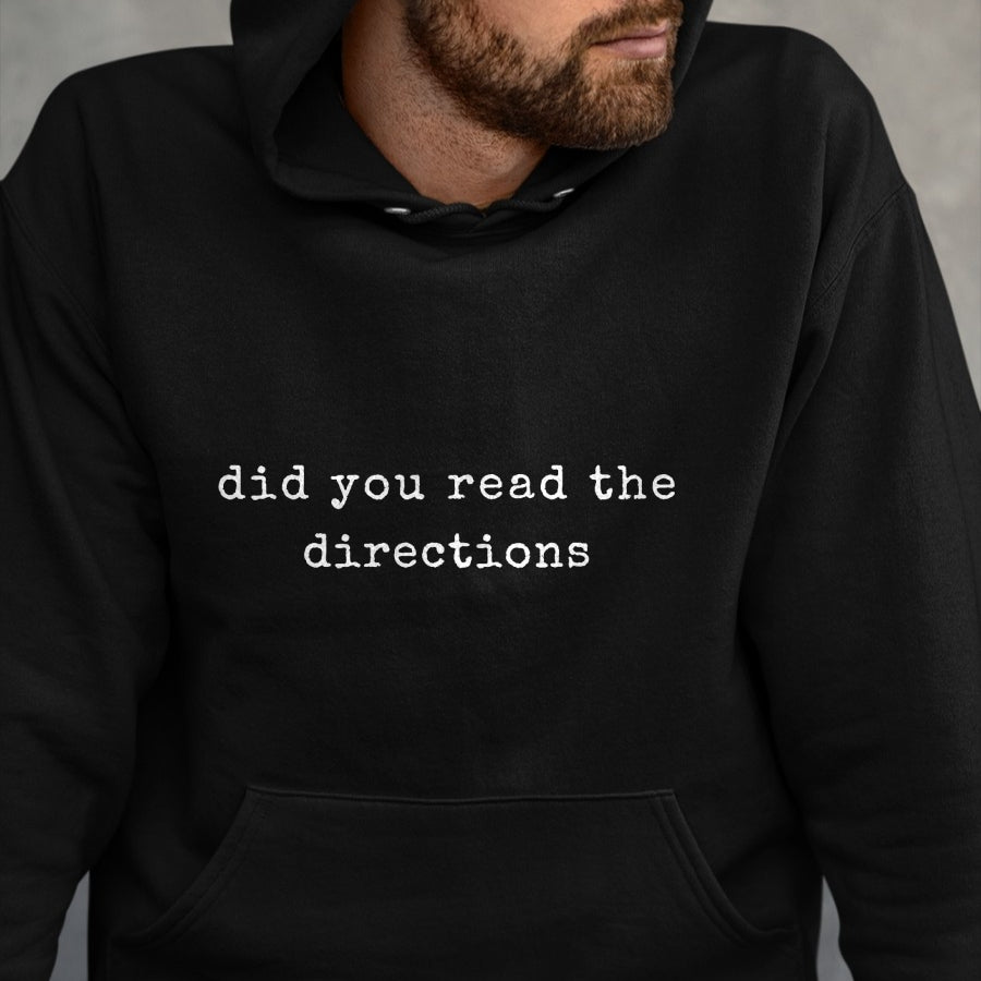 Best Student Shirt, Funny Back To School UnisexT-Shirt/Hoodie/Sweatshirt HLT00 - Did You Read the Directions Funny Teacher Back to School T-Shirt
