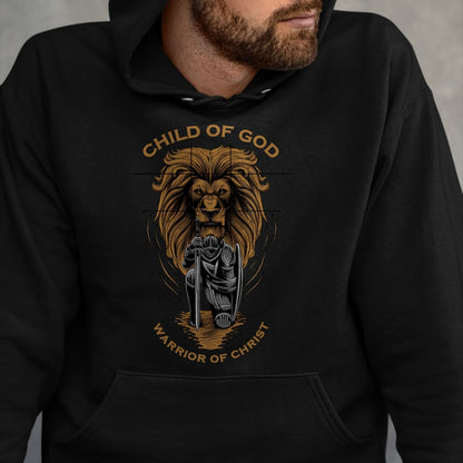 Christian Tee, Christian Faith Unisex T-Shirt/Hoodie/Sweatshirt HLT00 -  Child of God Warrior of Christ Jesus Christian Faith Graphic T-Shirt (1)