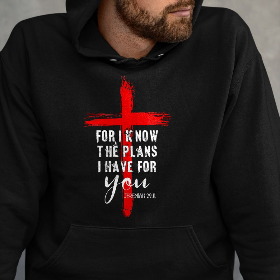Christian Tee, Christian Faith Unisex T-Shirt/Hoodie/Sweatshirt HLT00 - Christian Quote Faith Jeremiah 29.11 T-Shirt