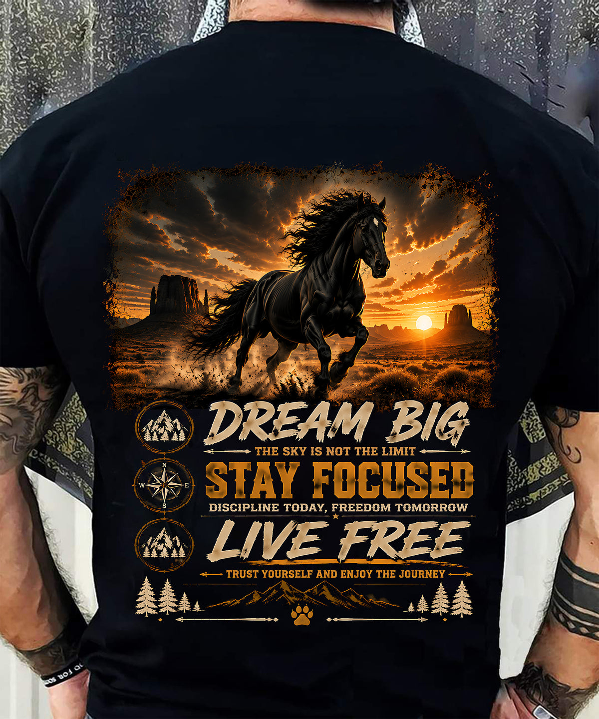 PET SHIRT Dream Big - For Men - Virgo00 (SKU2608-429)
