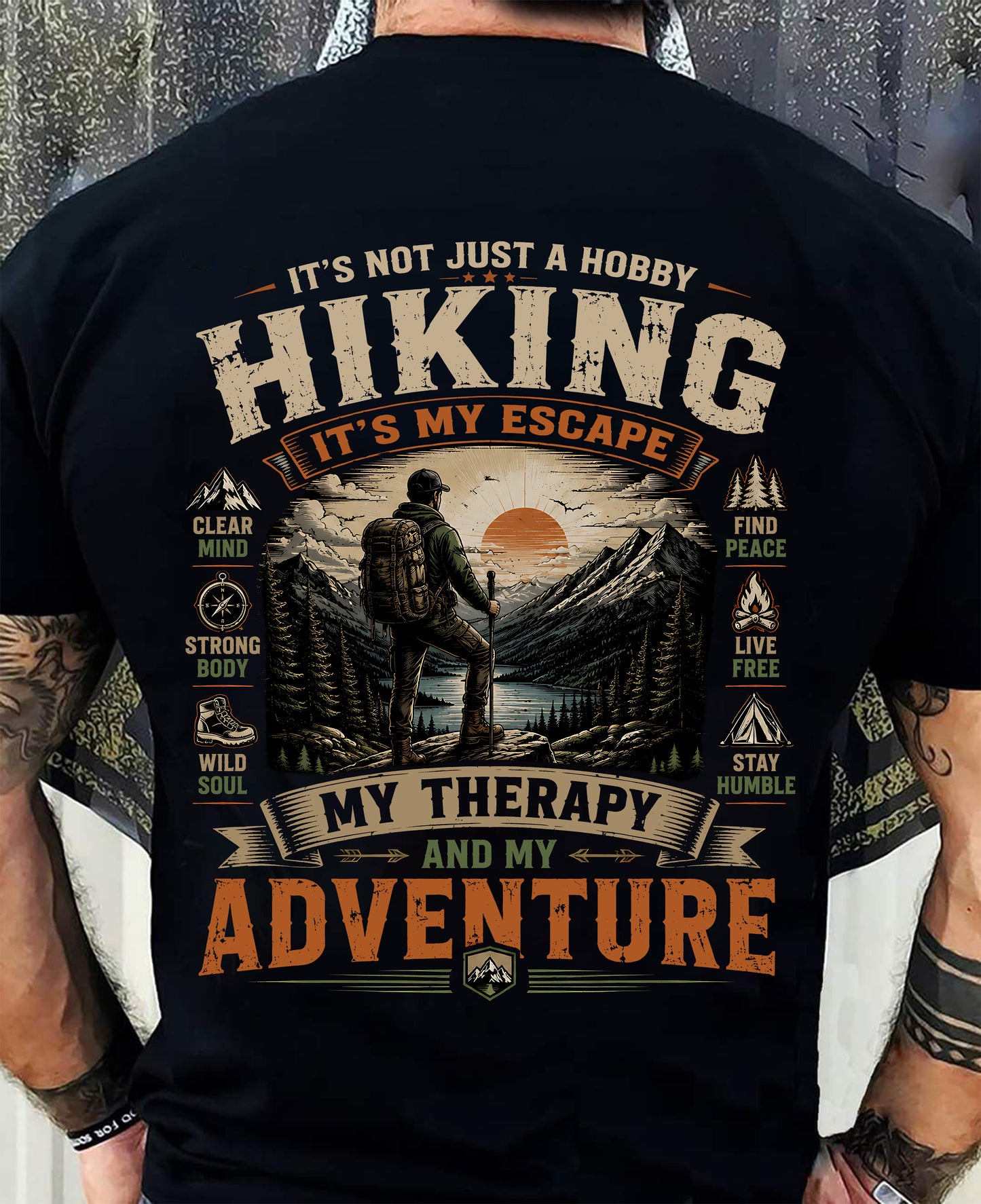 HOBBY SHIRT Hiking - For Men - Virgo00 (SKU2608-547)