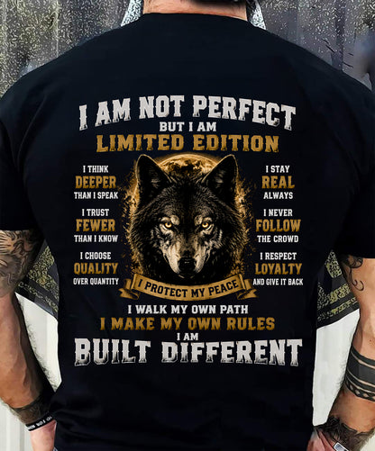 PET SHIRT Built Different - For Men - Virgo00 (SKU2608-619)
