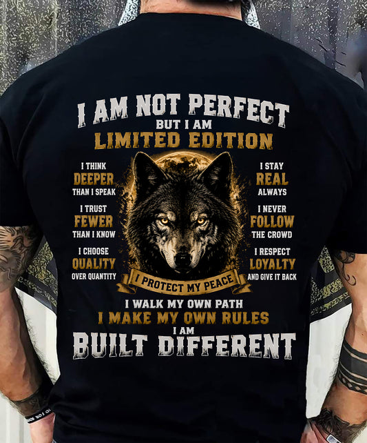 PET SHIRT Built Different - For Men - Virgo00 (SKU2608-619)