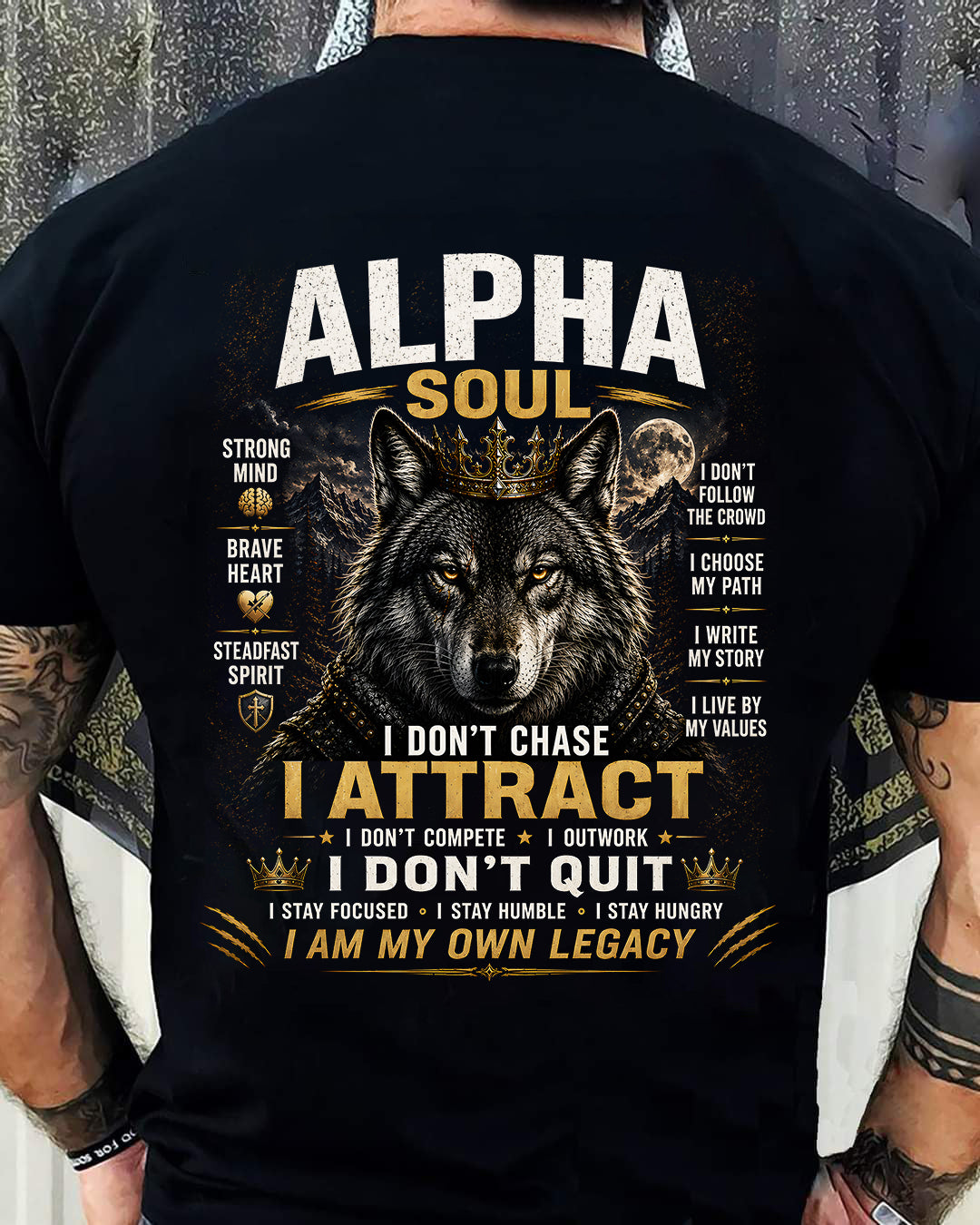 PET SHIRT Alpha Soul - For Men - Virgo00 (SKU2608-458)