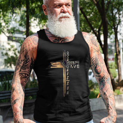 Christian Tee, Christian Faith Unisex T-Shirt/Hoodie/Sweatshirt HLT00 - John 316 Christian Cross Bible T-Shirt