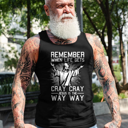 Christian Tee, Christian Faith Unisex T-Shirt/Hoodie/Sweatshirt HLT00 - Jesus Is The Way Christmas Funny Faith Religious Christian T-Shirt