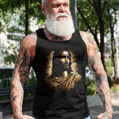 Christian Tee, Christian Faith Unisex T-Shirt/Hoodie/Sweatshirt HLT00 - Jesus Christ Portrait T-Shirt