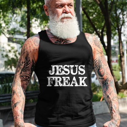 Christian Tee, Christian Faith Unisex T-Shirt/Hoodie/Sweatshirt HLT00 - Jesus Freak Distressed T-Shirt Christian Religious Shirt T-Shirt