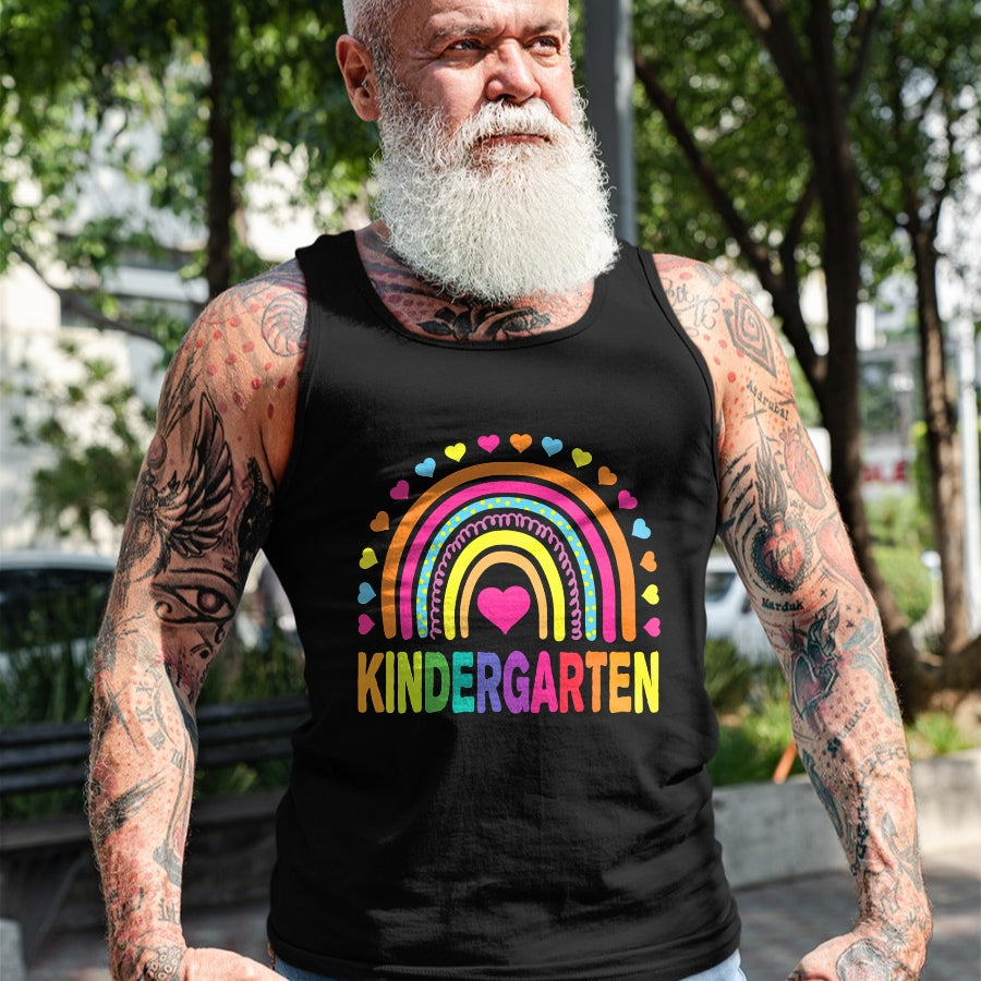 Best Student Shirt, Funny Back To School UnisexT-Shirt/Hoodie/Sweatshirt HLT00 - Kindergarten Rainbow Girls Boys Teacher Team Kinder Squad T-Shirt