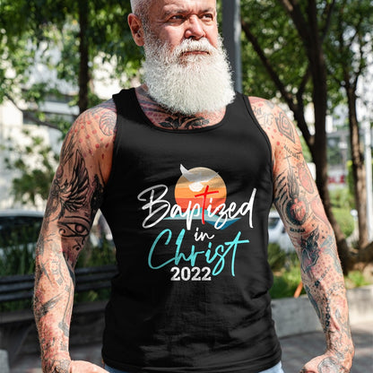 Christian Tee, Christian Faith Unisex T-Shirt/Hoodie/Sweatshirt HLT00 -  Baptized In Christ Baptism Catholic Christian Jesus T-Shirt