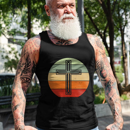 Christian Tee, Christian Faith Unisex T-Shirt/Hoodie/Sweatshirt HLT00 - Jesus Retro Cross Christ God Faith Religious Christian Gift T-Shirt