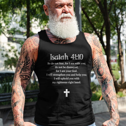 Christian Tee, Christian Faith Unisex T-Shirt/Hoodie/Sweatshirt HLT00 - Isaiah 4110 Bible Verse Scripture Christian T-Shirts T-Shirt