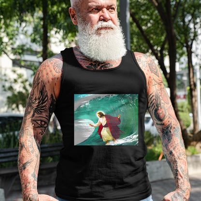 Christian Tee, Christian Faith Unisex T-Shirt/Hoodie/Sweatshirt HLT00 - Jesus Walking On Water Evangelical Christian Gift T-Shirt