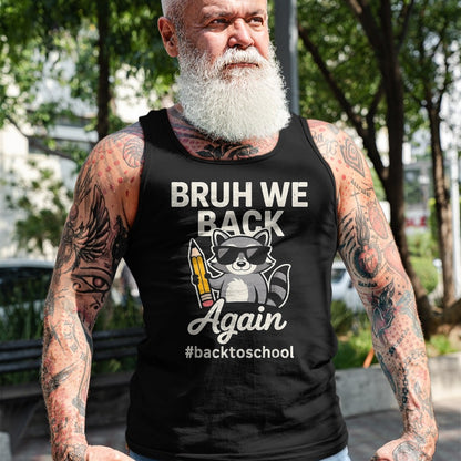 Best Student Shirt, Funny Back To School UnisexT-Shirt/Hoodie/Sweatshirt HLT00 - Bruh We Back First Day of School Teacher Back to School Boys T-Shirt, Youth, Navy Blue, Medium