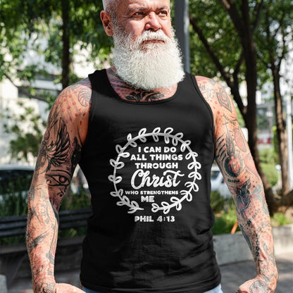 Christian Tee, Christian Faith Unisex T-Shirt/Hoodie/Sweatshirt HLT00 - I Can Do Things Christ Bible God Jesus Christian Gift T-Shirt