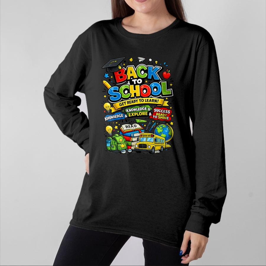 Best Student Shirt, Funny Back To School UnisexT-Shirt/Hoodie/Sweatshirt HLT00 - Back to School Supplies First Day of School Student Teacher T-Shirt