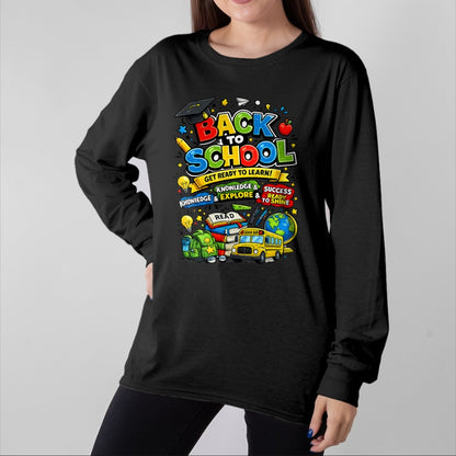 Best Student Shirt, Funny Back To School UnisexT-Shirt/Hoodie/Sweatshirt HLT00 - Back to School Supplies First Day of School Student Teacher T-Shirt
