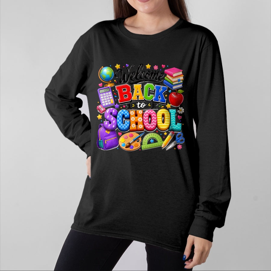 Best Student Shirt, Funny Back To School UnisexT-Shirt/Hoodie/Sweatshirt HLT00 - Cute Welcome Back to School Kindergarten Boys Girls T-Shirt