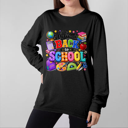 Best Student Shirt, Funny Back To School UnisexT-Shirt/Hoodie/Sweatshirt HLT00 - Cute Welcome Back to School Kindergarten Boys Girls T-Shirt